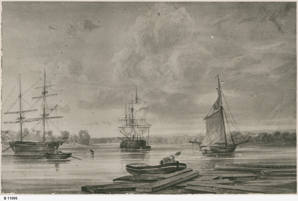 View of Port Adelaide. - Photograph courtesy of the State Library of South Australia