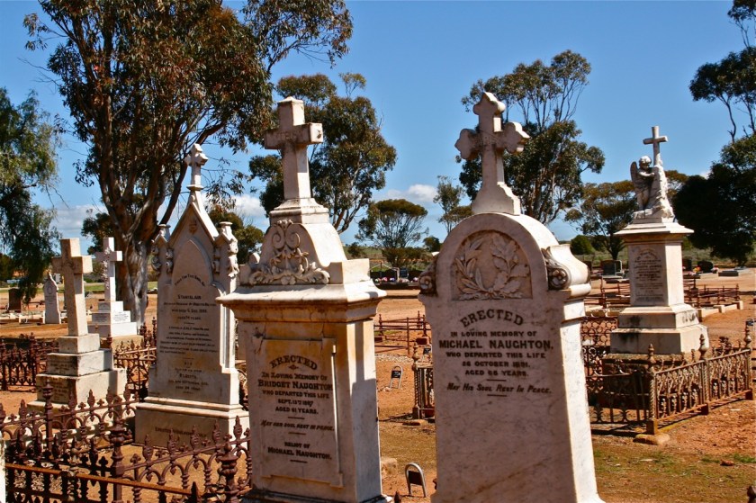 Michael & Bridget Naughton graves