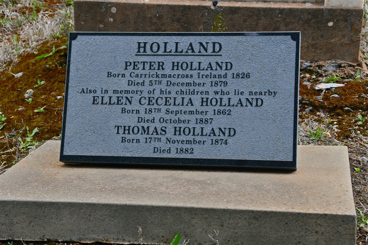 Peter Holland grave